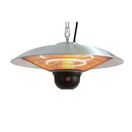 BBQ INNOVATIONS ENERG Hanging Outdoor Infrared Electric Heater - Silver BB3478108